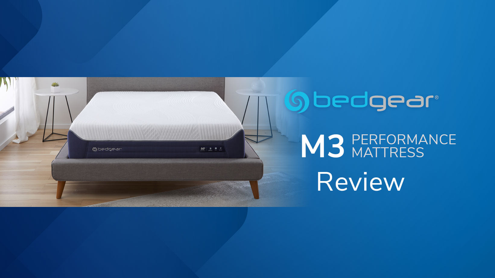 Bedgear M3 Performance Mattress Video Review: Optimal Comfort and Customization