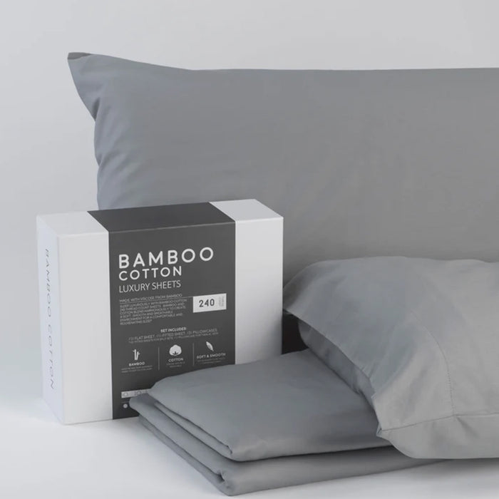 Bedplanet Bamboo Cotton Luxury Bed Sheets - Made with Viscose from Bamboo