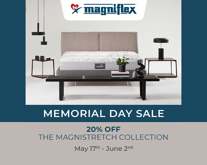 Magniflex Memorial Day Sale - Save 20% on Magnistretch Mattresses
