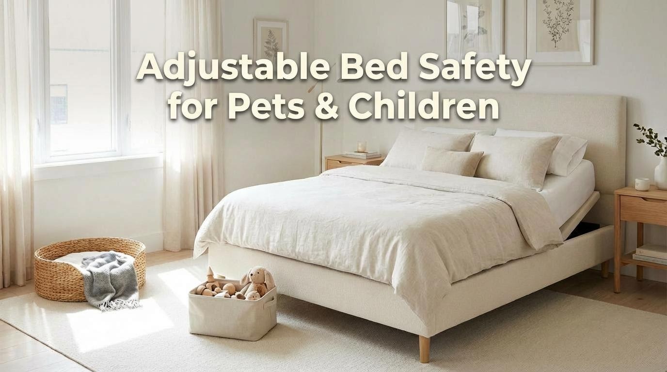 Adjustable Bed Safety for Pets & Children: What to Know