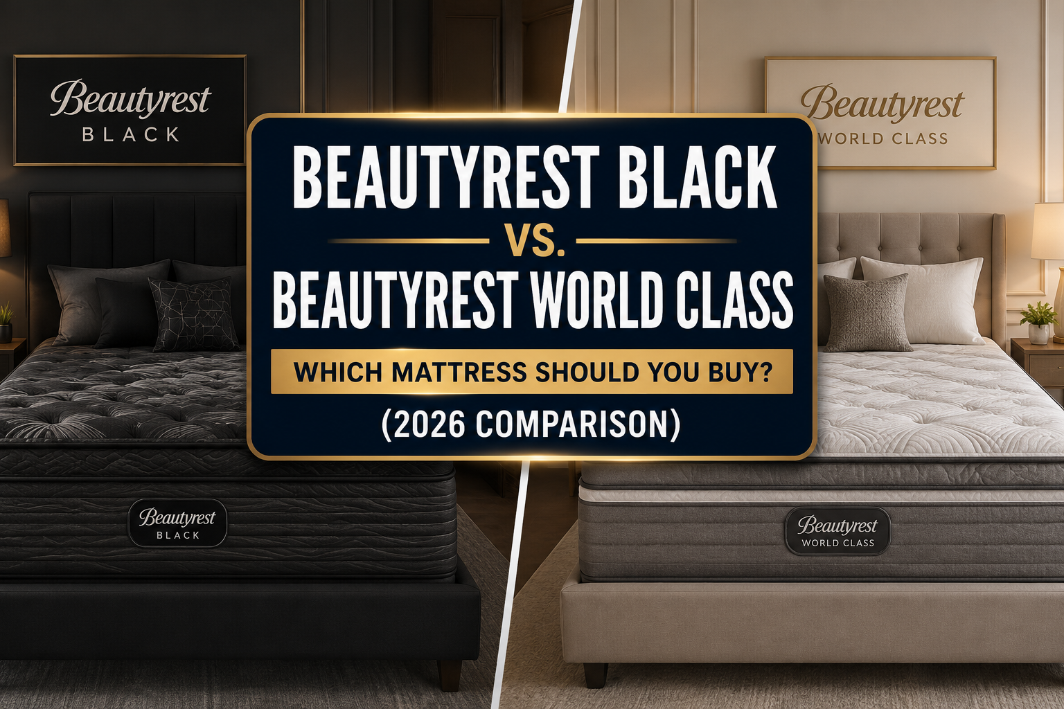 Beautyrest Black vs. Beautyrest World Class: Which Mattress Should You Buy?