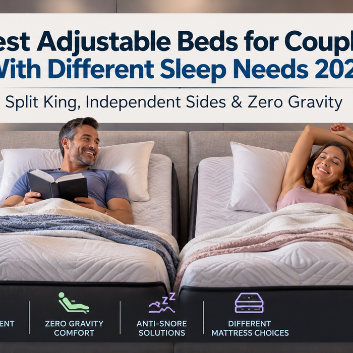Best Adjustable Beds for Couples With Different Sleep Needs 2026