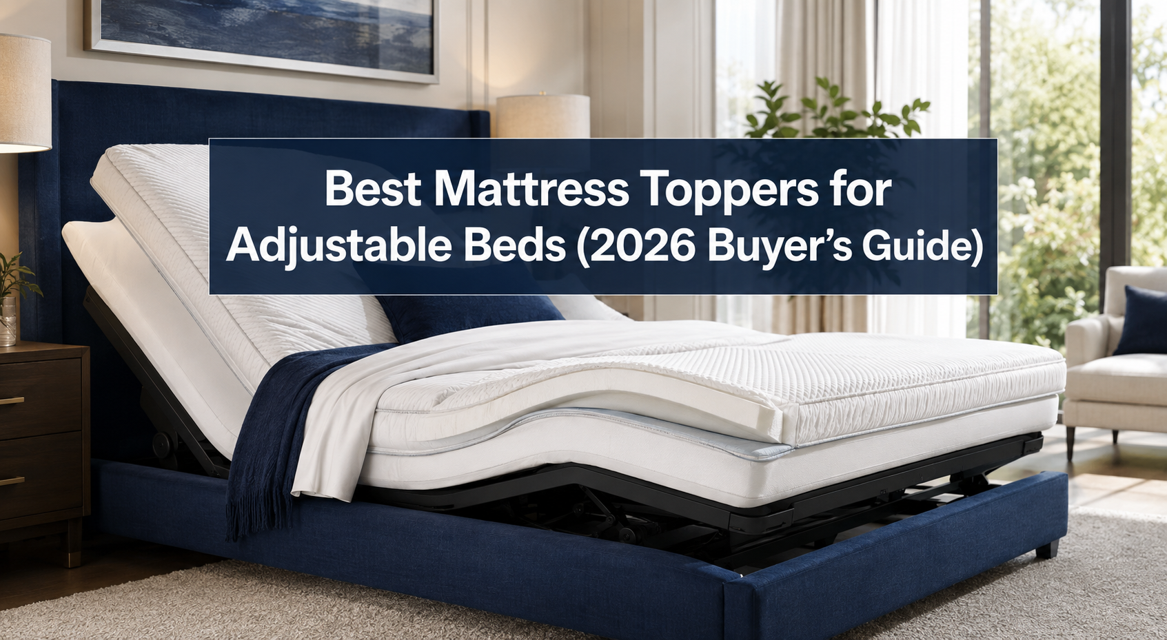 Best Mattress Toppers for Adjustable Beds (2026 Buyer’s Guide)