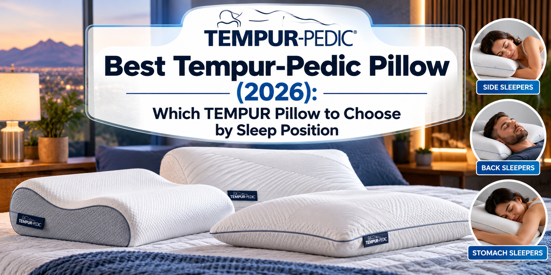 Best Tempur-Pedic Pillow (2026): Which TEMPUR Pillow to Choose by Sleep Position