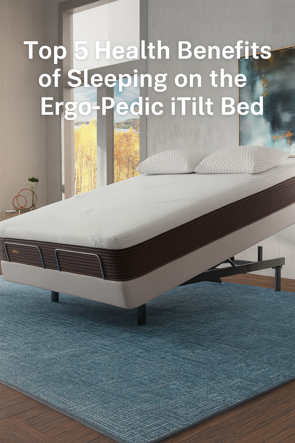 Ergo-Pedic iTilt Incline Therapy Adjustable Bed