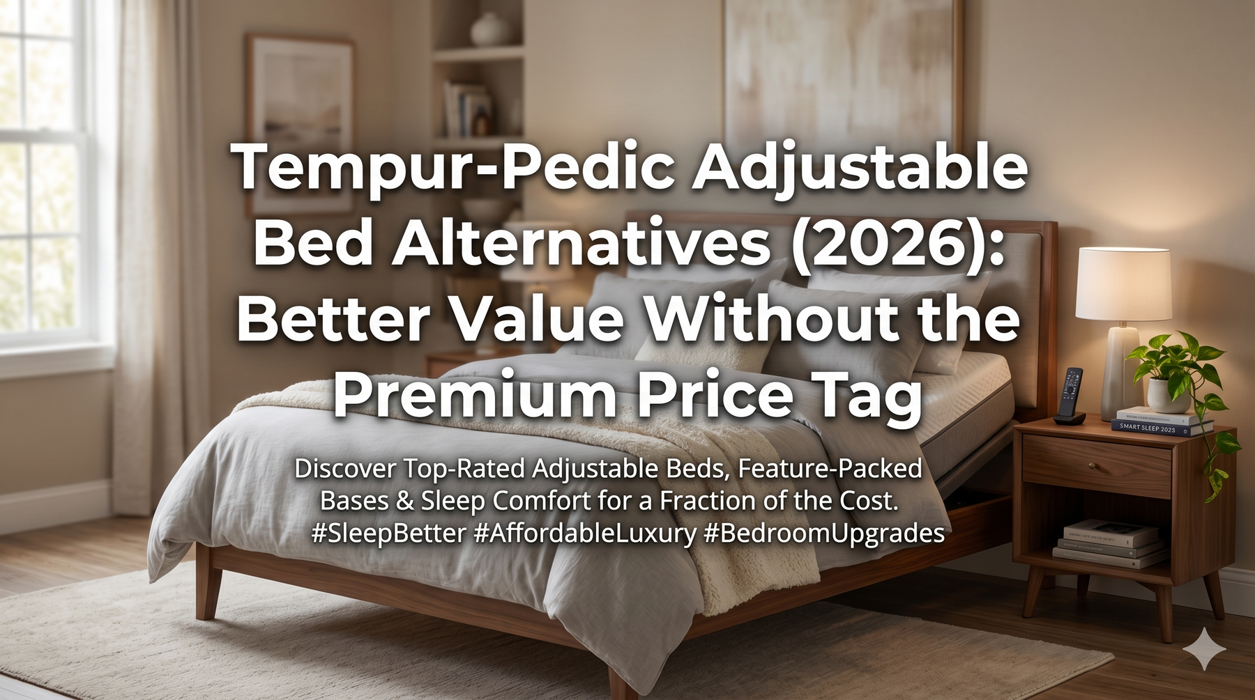 Tempur-Pedic Adjustable Bed Alternatives (2026): Better Value Without the Premium Price Tag