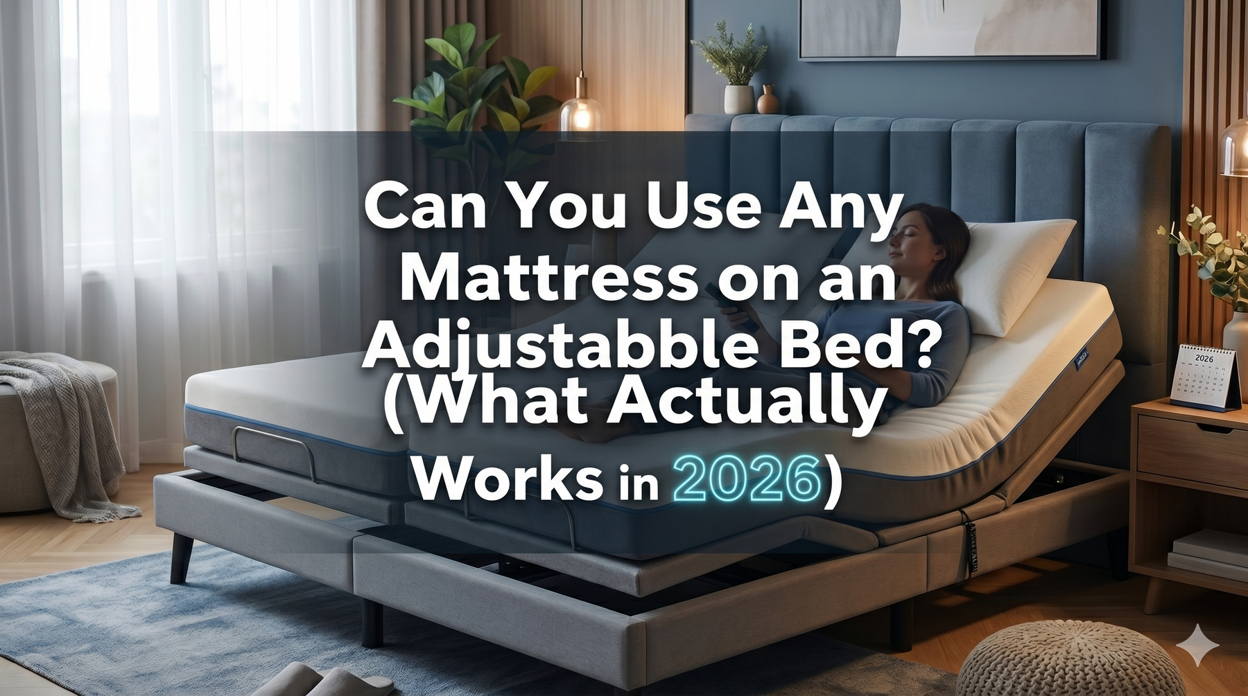 Can You Use Any Mattress on an Adjustable Bed? (What Actually Works in 2026)