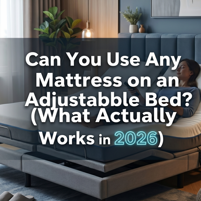Can You Use Any Mattress on an Adjustable Bed? (What Actually Works in 2026)