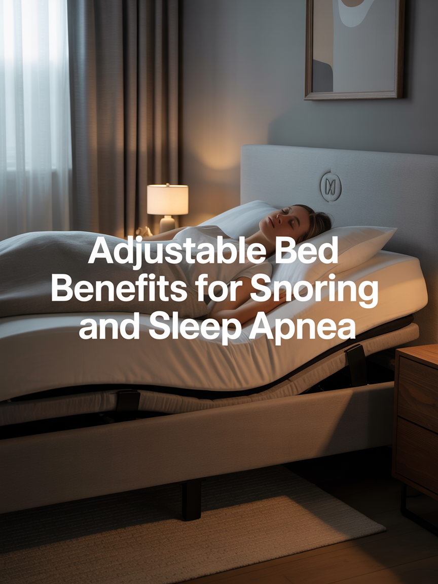 💤 Adjustable Bed Benefits for Snoring and Sleep Apnea