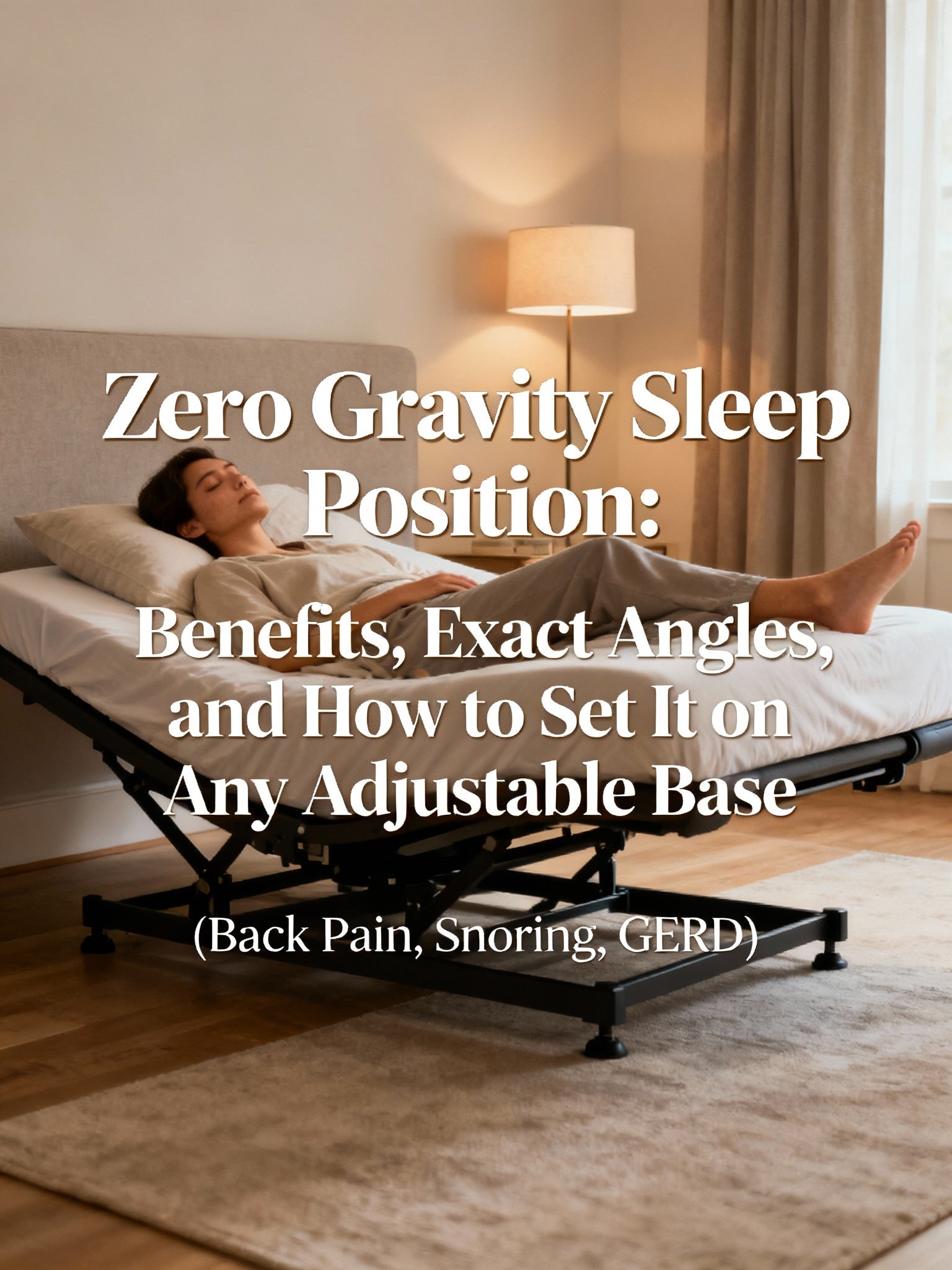 Zero Gravity Sleep Position: Benefits, Exact Angles, and How to Set It on Any Adjustable Base