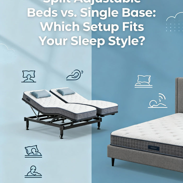 Split Adjustable Beds vs. Single Base: Which Setup Fits Your Sleep Style?