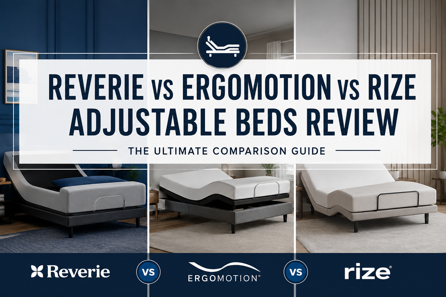 Reverie vs. Ergomotion vs. Rize Adjustable Beds (2026): Which Adjustable Base Is Best?