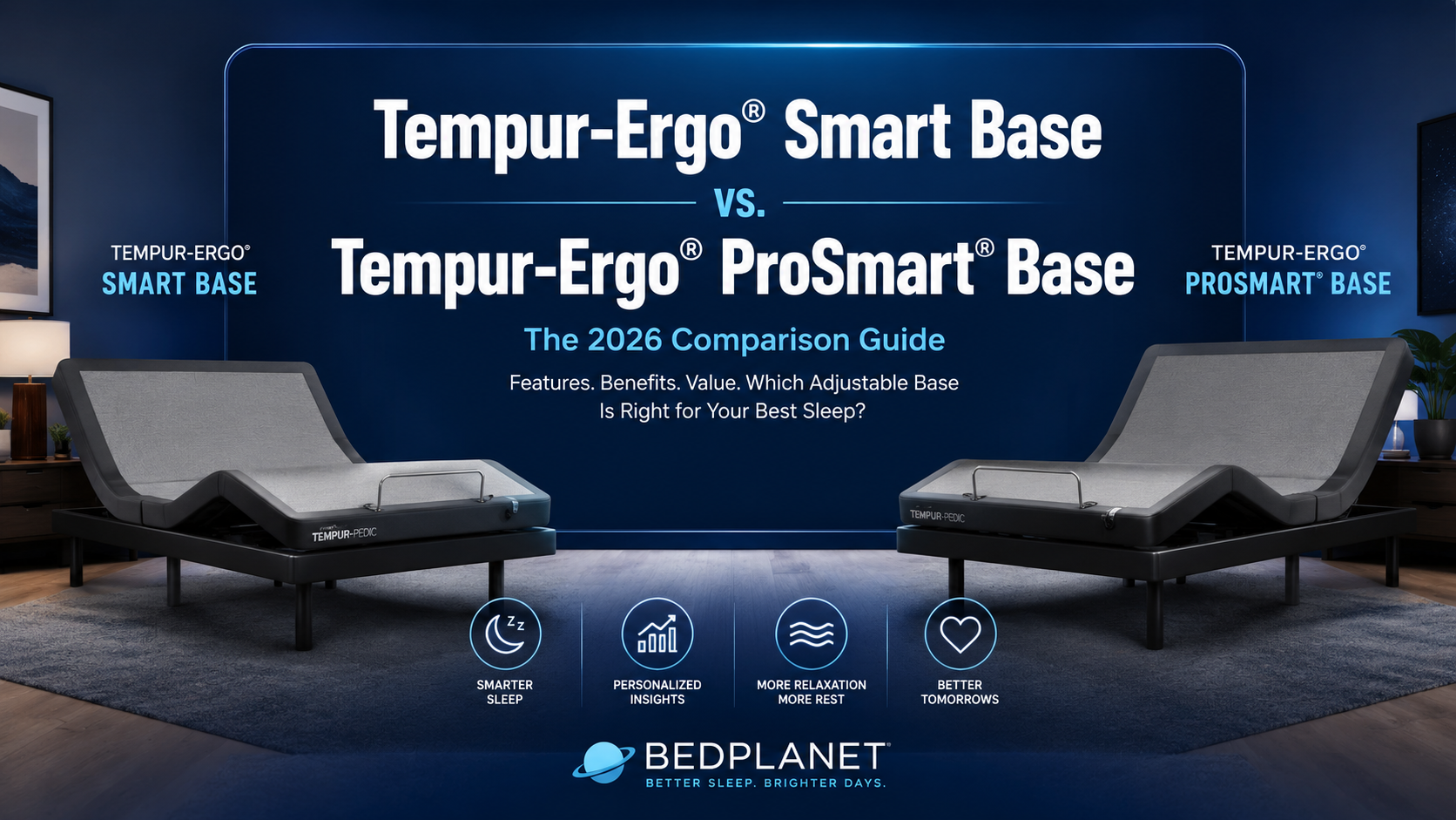 Tempur-Ergo® Smart Base vs. Tempur-Ergo® ProSmart® Base (2026)
