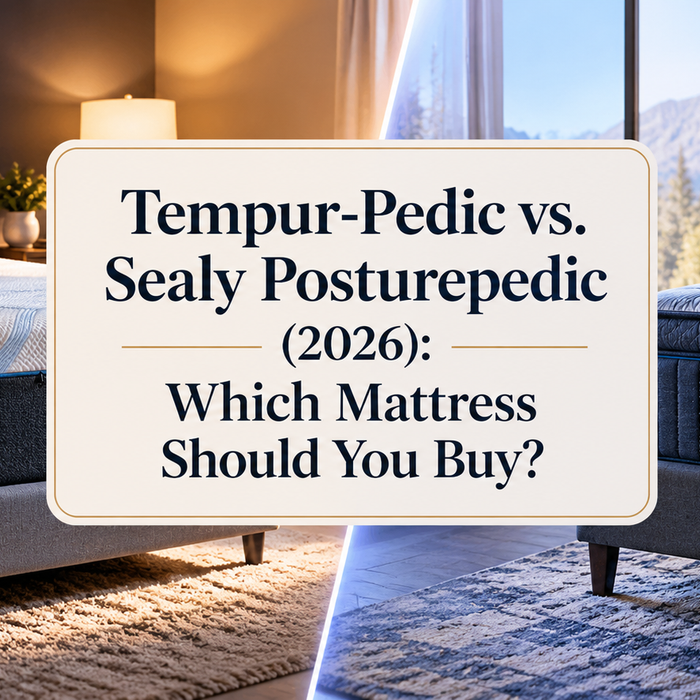 Tempur-Pedic vs. Sealy Posturepedic (2026): Which Mattress Should You Buy?