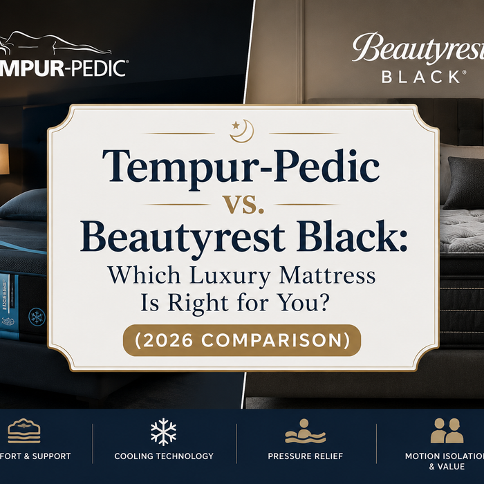 Tempur-Pedic vs Beautyrest Black: Which Luxury Mattress Is Right for You