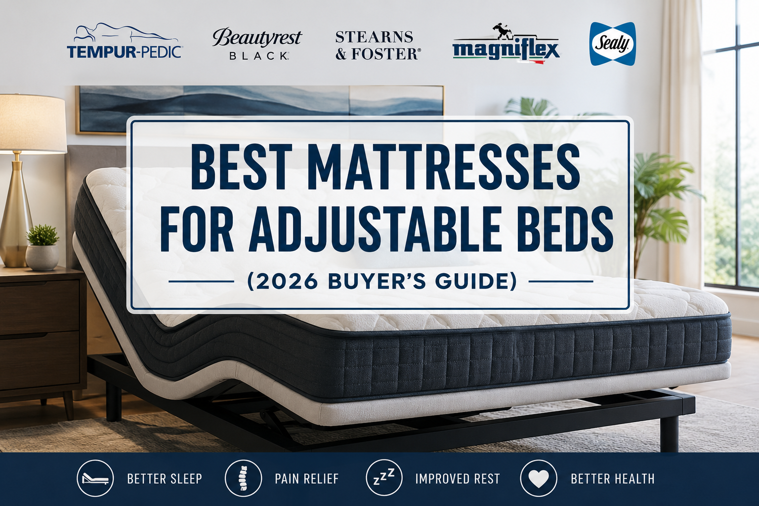 Best Mattresses for Adjustable Beds