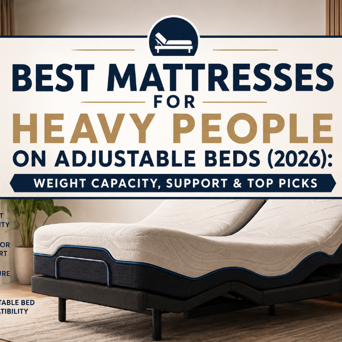 Best Mattresses for Heavy People on Adjustable Beds