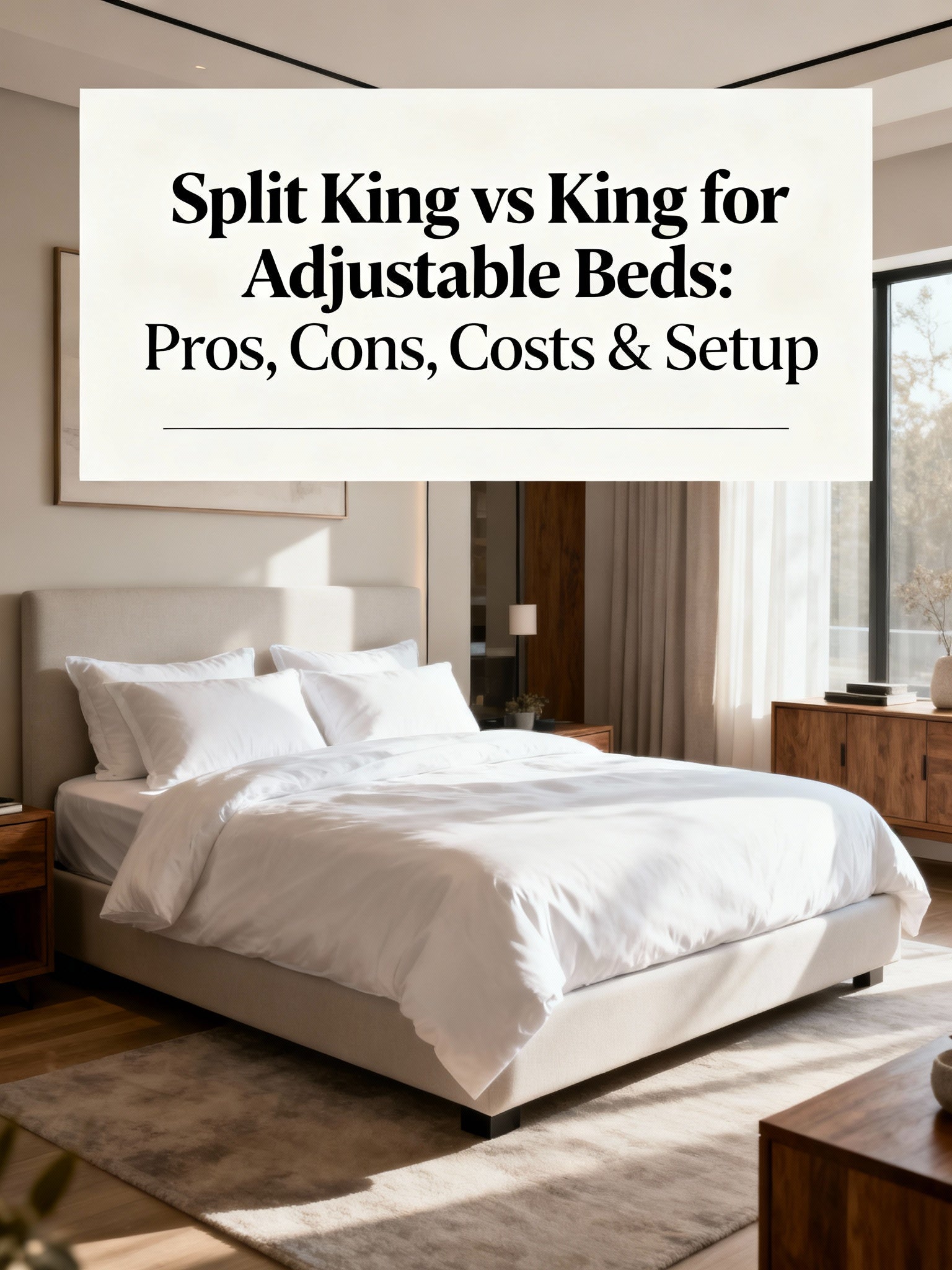 Split King vs King for Adjustable Beds: Pros, Cons, Costs & Setup