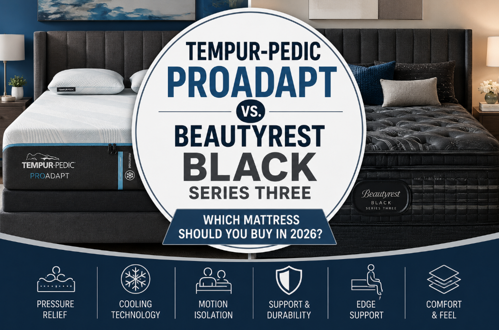TEMPUR-Pedic ProAdapt vs Beautyrest Black Series Three