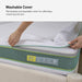 Bedgear X1 Flippable Kids Mattress with Magic Edge – 2-Stage Design with Inflatable Roll-Off Bumpers