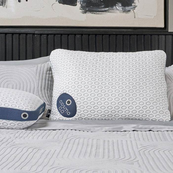 Bedgear Cosmo Performance® Pillow – Dual-Sided React Fill with 2X Cooling Ver-Tex Cover