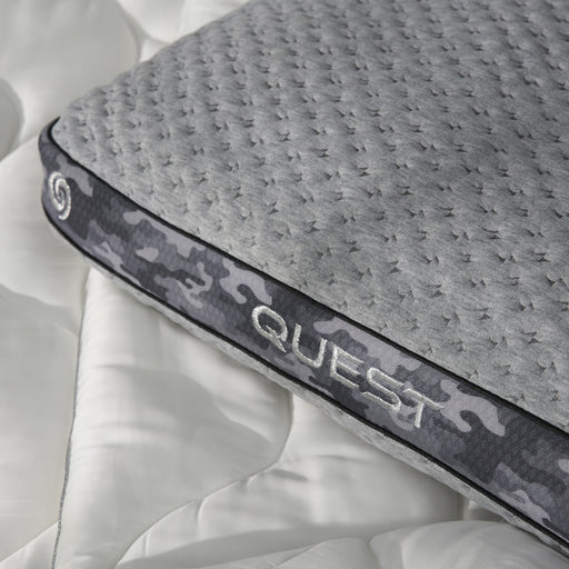 Bedgear Quest Performance® Pillow – Dri-Tec Moisture-Wicking Cover with React Blend Fill for Any Sleep Position
