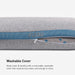 Bedgear Flow Performance® Travel Pillow – Air-X Breathable Cover with React Fill and Travel Bag