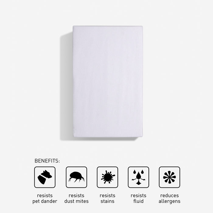 Bedgear Basic Mattress Protector – H2Zero Waterproof Barrier with Breathable Lightweight Fabric