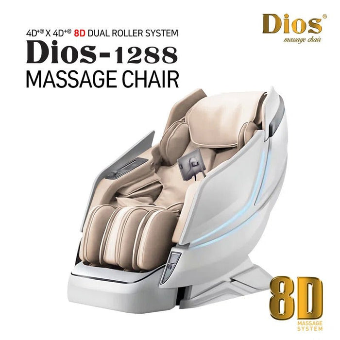 Kahuna Dios - 1288 8D AI Dual Air Tech Touch Roller SL - Track Massage Chair - MassageChairPlanet.com