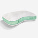 Bedgear Level Cuddle Curve Performance® Pillow – Firm Ergonomic Support with Dri-Tec Moisture-Wicking Cover