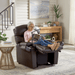 UltraComfort Alora UC576 Medium Power Lift Chair Recliner - MassageChairPlanet.com