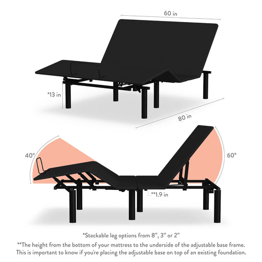 Rize Plus Adjustable Base - Bedplanet