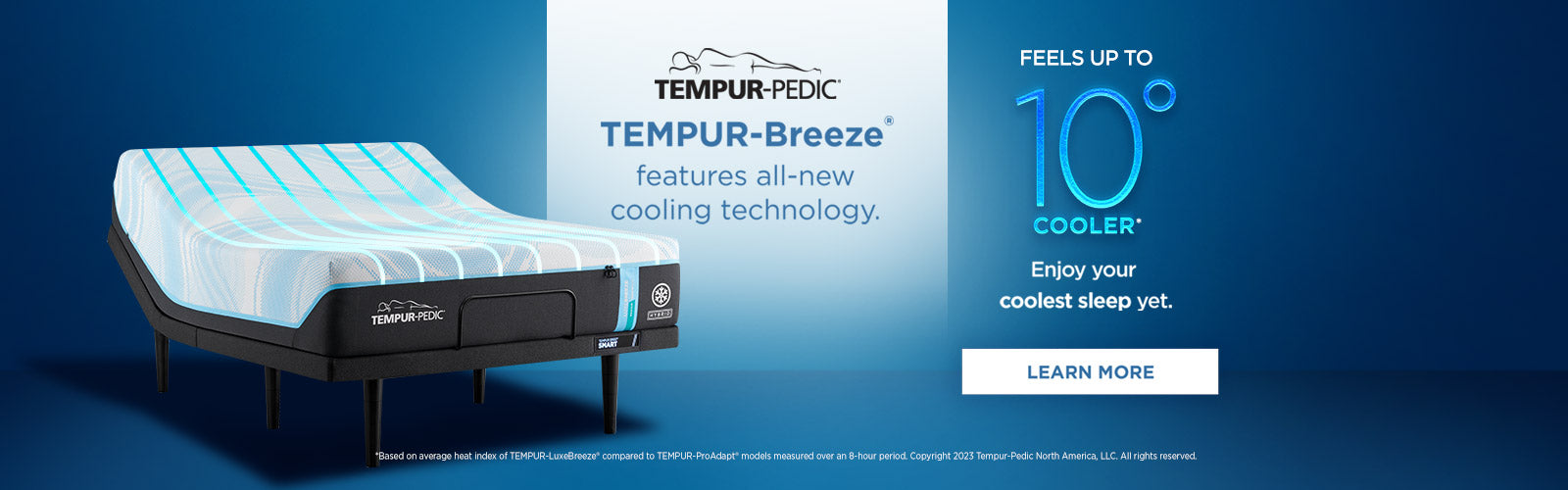 Tempur-Pedic Tempur-Breeze with all new cooling technology