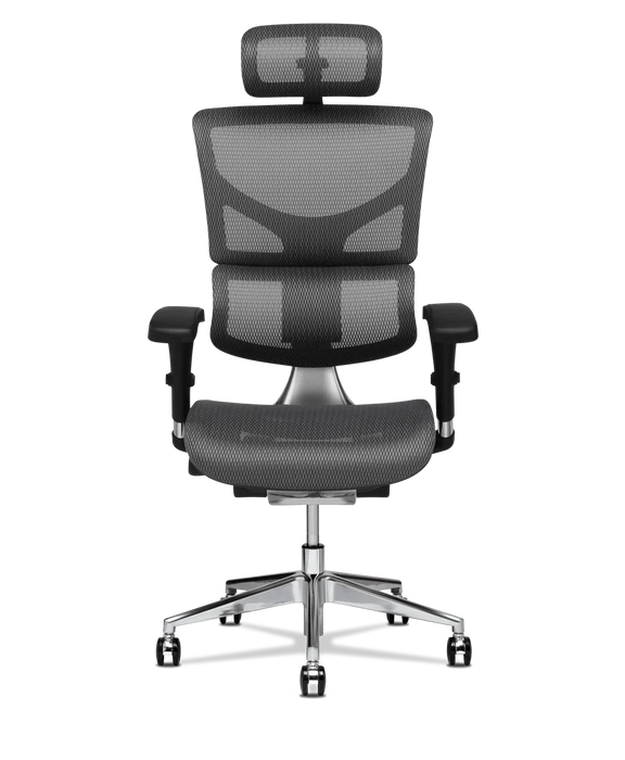 X-Chair X-2 K-Sport Management Chair - Floor Model in Grey