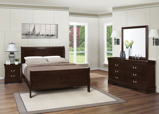 Louis Philippe Bedroom Set - LasVegasFurnitureOnline.com