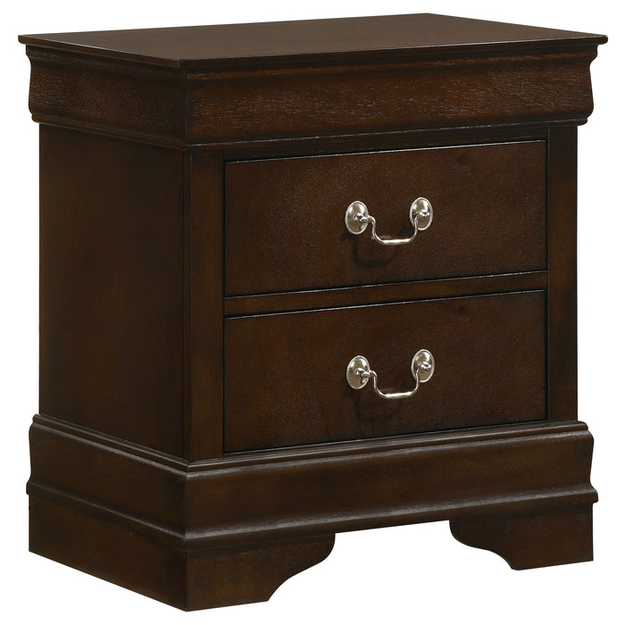 Louis Philippe Bedroom Set - LasVegasFurnitureOnline.com