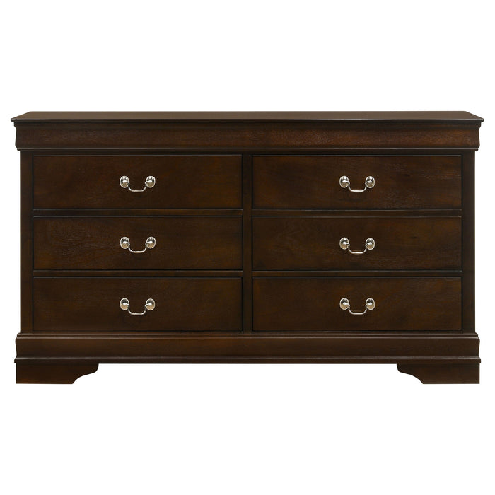 Louis Philippe Bedroom Set - LasVegasFurnitureOnline.com