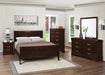 Louis Philippe Bedroom Set - LasVegasFurnitureOnline.com