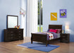 Louis Philippe Bedroom Set - LasVegasFurnitureOnline.com