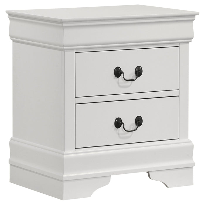 Louis Philippe Bedroom Set - LasVegasFurnitureOnline.com