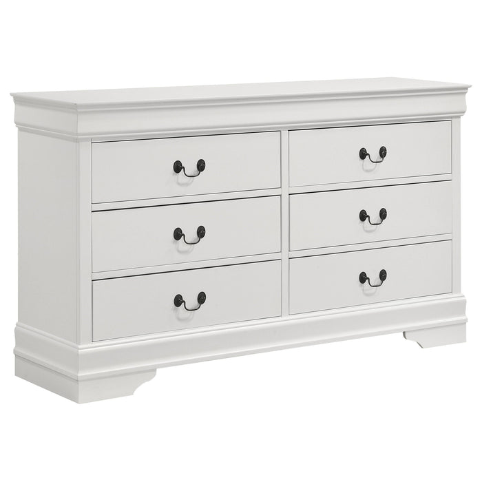 Louis Philippe Bedroom Set - LasVegasFurnitureOnline.com
