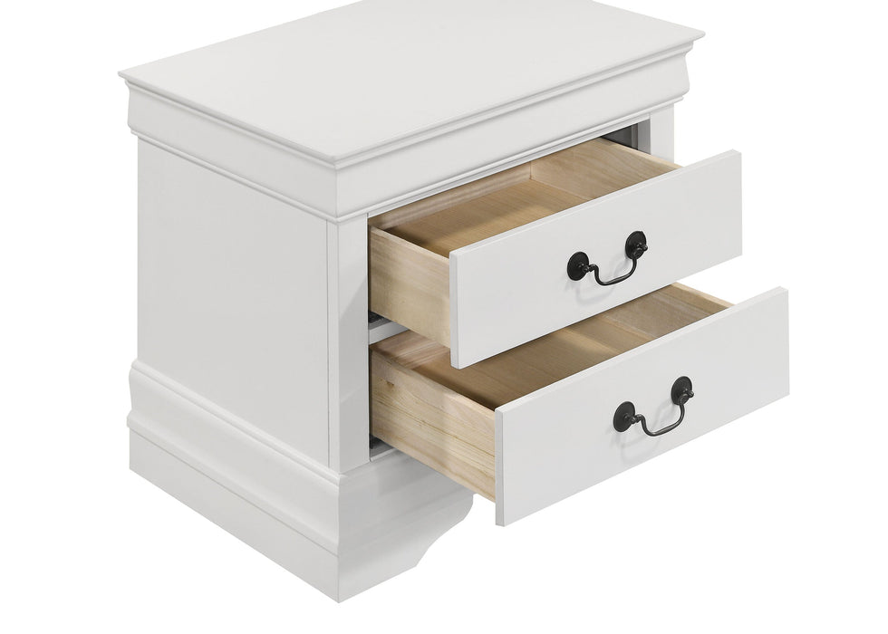 Louis Philippe Bedroom Set - LasVegasFurnitureOnline.com