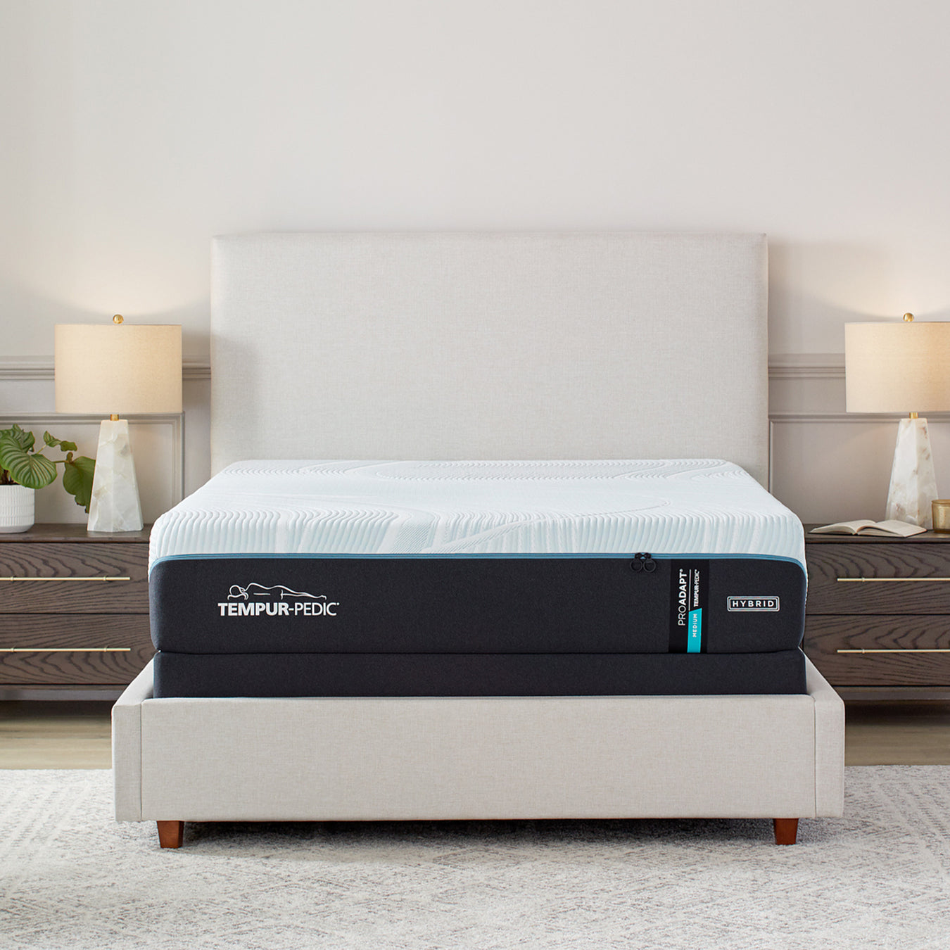 Tempur-Pedic ProAdapt  Medium Hybrid 12" Mattress - Bedplanet