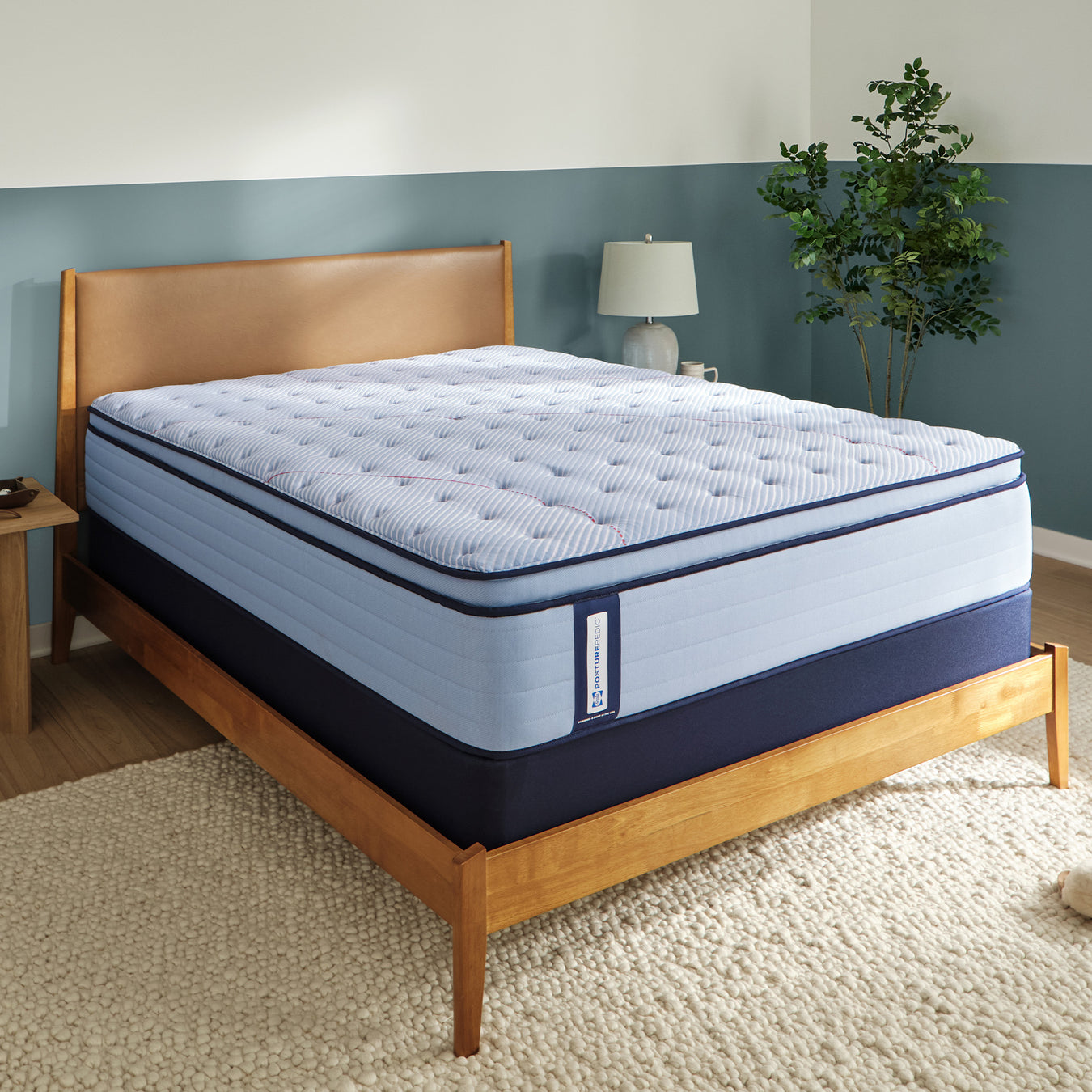 Sealy Posturepedic Spring Medina II 14" Medium Euro Pillowtop Mattress - Bedplanet
