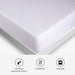 Bedgear Basic Mattress Protector – H2Zero Waterproof Barrier with Breathable Lightweight Fabric