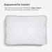 Bedgear High / Low Performance® Pillow – Hyper-Cotton Quick-Dry Cover with Soft Fiber Fill in Two Profiles