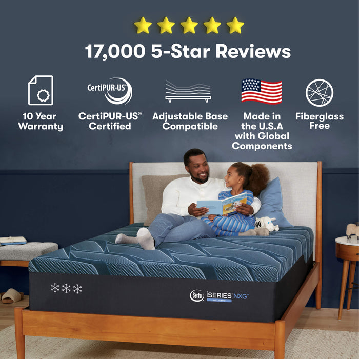 Serta iSeries NXG 4500 Ultra Plush Foam Core Mattress