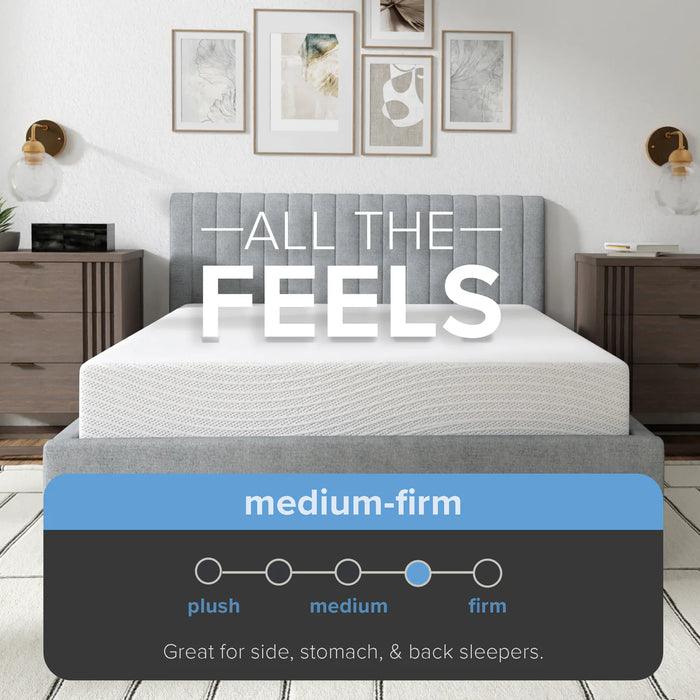 Bedplanet 10” EcoCore Origin Medium Firm Mattress - Bedplanet