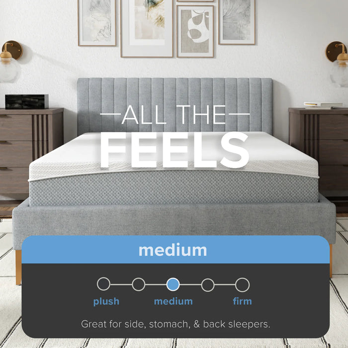 Bedplanet 10” EcoCore Hybrid Premium Medium Firm Mattress - Bedplanet