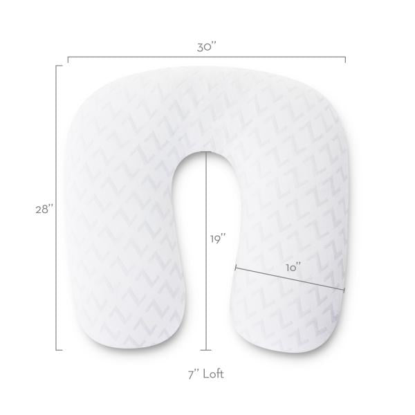 Malouf Horseshoe Ergonomic U-Shaped Body and Pregnancy Pillow - Bedplanet